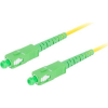 Lanberg Optikai patch SM SC/APC-SC/APC szimplex 1m LSZH G657A1 3.0mm sárga (FO-SASA-SS11-0010-YE)
