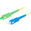 Lanberg Optikai patch SM SC/APC-SC/UPC szimplex 2m LSZH G657A1 3.0mm sárga (FO-SASU-SS21-0020-YE)
