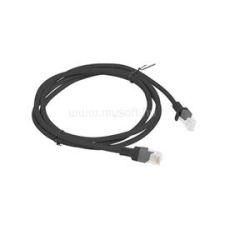 Lanberg patch kábel Cat6 UTP 1,5 m (fekete) (PCU6-10CC-0150-BK) kábel és adapter