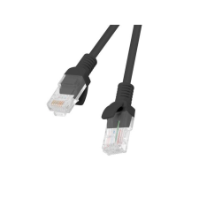 Lanberg Patch kábel CAT.6 UTP 15M fekete Fluke Passed kábel és adapter