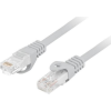 Lanberg Patch kábel CAT.6 UTP LSZH 0.5m szürke, réz (PCU6-10CU-0050-S)