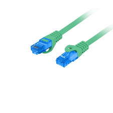 Lanberg S/FTP CAT6a Patch kábel 0.5m Zöld (PCF6A-10CC-0050-G) kábel és adapter