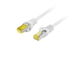Lanberg S/FTP CAT6a Patch kábel 3m Szürke (PCF6A-10CU-0300-S) kábel és adapter