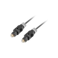 Lanberg Toslink - Toslink optikai kábel 2m (Toslink apa - Toslink apa) kábel és adapter
