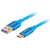 Lanberg USB 2.0 Type C Átalakító Kék 1m CA-USBO-21CU-0010-BL