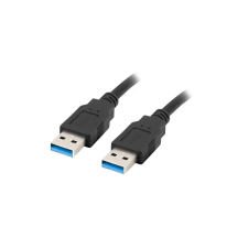Lanberg USB 3.0 kábel 1m - Fekete kábel és adapter