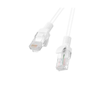 Lanberg UTP CAT5e Patch kábel 30m Fehér (PCU5-10CC-3000-W) kábel és adapter