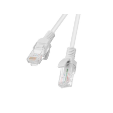 LANBERG UTP Cat.5E patch kábel 0,25m szürke kábel és adapter