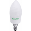 Landlite Energiatakarékos, E14, 9W, 450lm, 2700K, SZABÁLYOZHATÓ, gyertya formájú fényforrás (D-EIC-E14-9W)