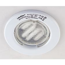 Landlite Energiatakarékos, GU10, 3x7W, Ø79mm, fix, fehér, spot lámpa szett (KIT-57A-3) világítás