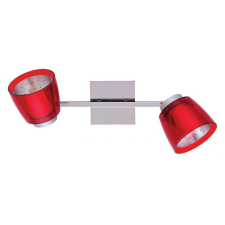 Landlite FELIX G929-2TU fali/mennyzeti spotlámpa (piros), G9 foglalattal világítás