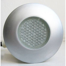 Landlite LED-GR91-3, 3x0,4W, 3db-os szett, trafóval, fém szín: szürke, IP68, földbe süllyesztett LED lámpa, LED szín: kék kültéri világítás