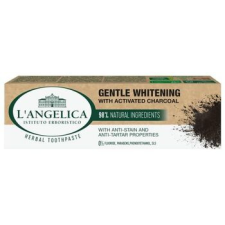  Langelica herbal fogkrém gentle whitening aktív szén 75 ml fogkrém