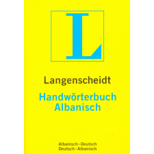 LANGENSCHEIDT HANDWB ALBANISCH nyelvkönyv, szótár
