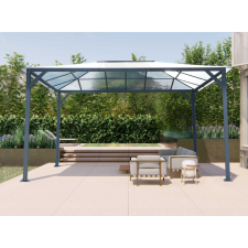 LanitPlast kerti pavilon LANITPLAST 43 antracit + bronz PC LG2469 kerti bútor