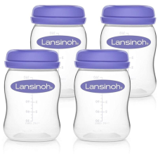 Lansinoh Breastmilk Storage Bottles élelmiszer-tartósító tárolók 4x160 ml anyatej tároló