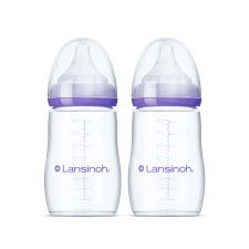 Lansinoh Cumisüveg 3h+ 240ml (2db) cumisüveg