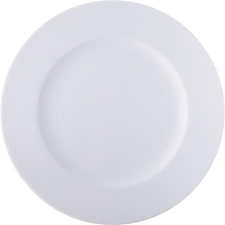 Lapostányér, fehér, 24 cm, 6 db-os szett "Economic" tányér és evőeszköz