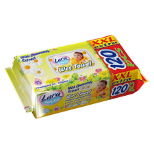 Lara Popsitörlő Kamilla XXL kupakos (120 db/cs) törlőkendő