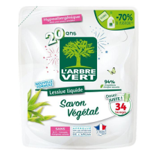 Larbre vert folyékony mosószer utántöltő növényi szappannal 1530 ml tisztító- és takarítószer, higiénia