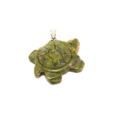  Larimár fazettált golyó 6mm medál