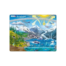 Larsen Maxi Puzzle 69 db-os - Éghajlatunk és az üvegházhatás puzzle, kirakós