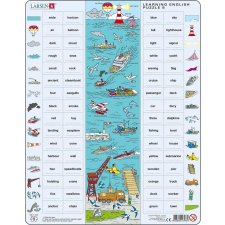 Larsen oktató puzzle - angol nyelv: a tengeren 64 darabos puzzle, kirakós