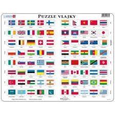 Larsen zászlók, edu puzzle, kirakós