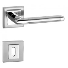 Lartech-Maestro Daniela Eco Négyzetrozettás Fényes Króm Csak Kilincs Felső Rozettán zár és alkatrészei