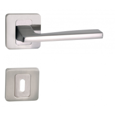 Lartech-Maestro Light Eco Négyzetrozettás Szatén Króm Felület WC zár és alkatrészei