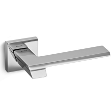 Lartech-Maestro Mandelli Jet Négyzetrozettás Ajtókilincs Fényes Króm PZ zár és alkatrészei