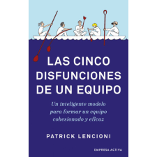 Las cinco disfunciones de un equipo – PATRICK LENCIONI idegen nyelvű könyv