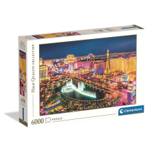  Las Vegas 6000 db-os puzzle Clementoni puzzle, kirakós