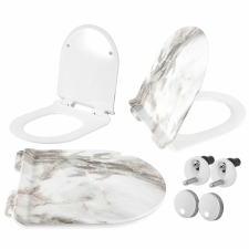  Lassan csukódó WC ülőke CARLO LAVA MATT DUROPLAST SLIM takarító és háztartási eszköz