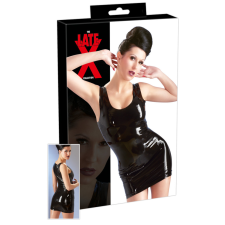 LATE X LATEX - ujjatlan miniruha (fekete) body