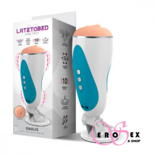  LATETOBED ONALIS HIGH TECH USB VAGINA NYÖGÉSI ÉS VIBRÁCIÓS RENDSZERŰ MASZTURBÁTOR egyéb erotikus kiegészítők férfiaknak