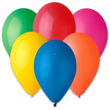  Latex lufi 50 db/csomag 23 cm erős színű party kellék