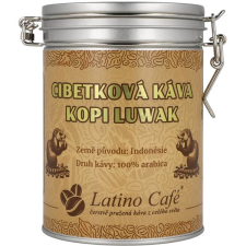 Latino Café Cibetková káva Kopi Luwak v dóze 200 g kávé