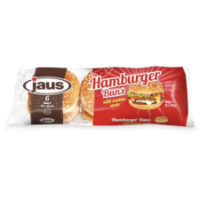 LATINUM ZRT Jaus Hamburger 300g Szezámmagos 6db pékárú