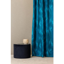 Látvány Textil Kft A.Delhi türkisz kék kész dimout fényzáró sötétítő függöny 200x140cm lakástextília