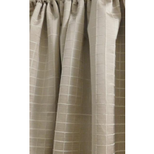 Látvány Textil Kft Dekor sötétítő függöny zsenília kockás szatén drapp 160x140cm lakástextília