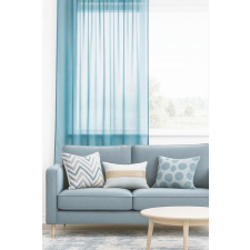 Látvány Textil Kft Egyszínű voila kész függöny kék 16 180x200cm lakástextília