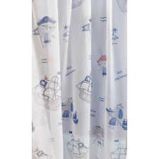 Látvány Textil Kft Fényáteresztő gyerek kész függöny Kicsi kalóz 160x200cm lakástextília