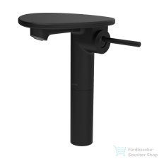 Laufen ADA magasított mosdó csaptelep leeresztő nélkül, PVD matt fekete/matt fekete HF506714513060 csaptelep