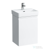Laufen Base 41,5x32,1 cm-es 1 ajtós alsószekrény H815961 mosdóhoz,balos,fényes fehér H4021111102611