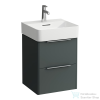 Laufen Base 43,3x39,1 cm-es két fiókos alsószekrény H815281 mosdóhoz,Traffic Grey H4021321102661