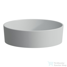Laufen Kartell 42 cm-es pultra ültethető mosdótál,Matt szürke H8123317591121 szaniter