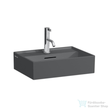 Laufen Kartell 45x34 cm-es csiszolt aljú mosdó,Graphite matt H8183307581041 szaniter