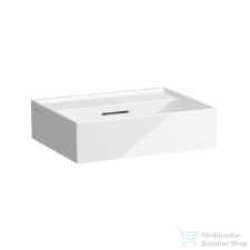 Laufen Kartell 45x34 cm-es mosdó csaplyuk nélkül,LCC bevonattal,fehér H8153304001091 szaniter