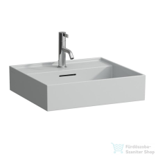 Laufen Kartell By Laufen 50x46 cm-es csiszolt aljú mosdó,Matt szürke H8163327591041 szaniter